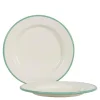 Tallerken 24 cm krem