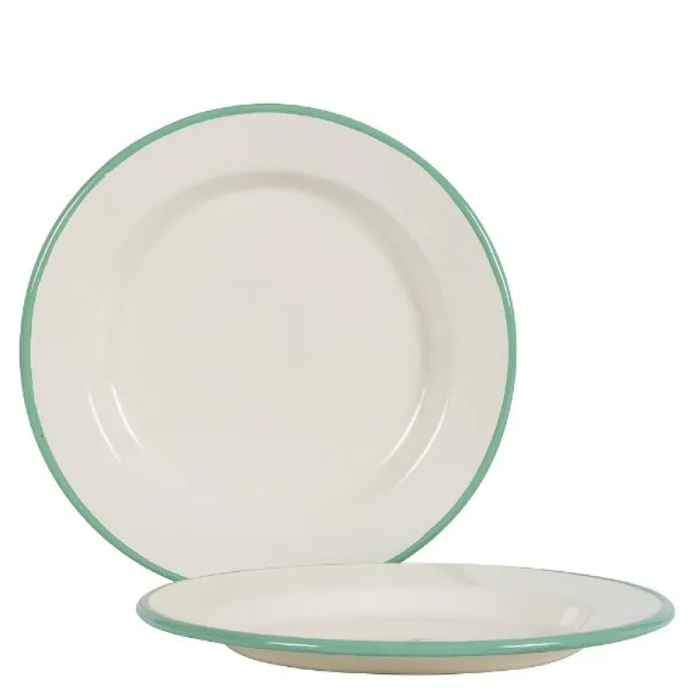 Tallerken 24 cm krem