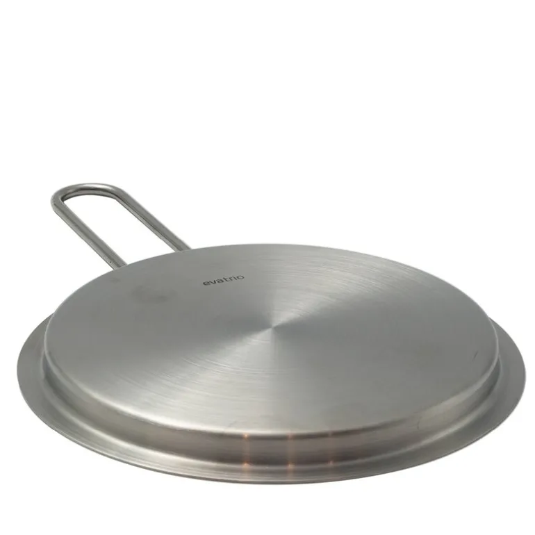 Tallerkenlokk 16 cm rustfritt stål