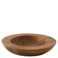Teak skål 30 cm