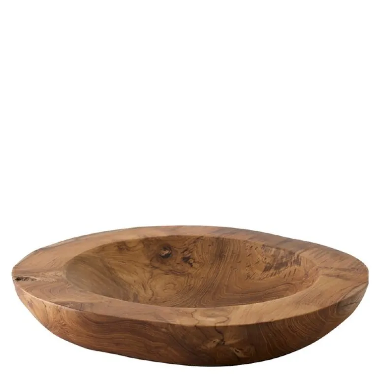 Teak skål 40 cm