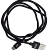 Tech kabel lightning 1m svart