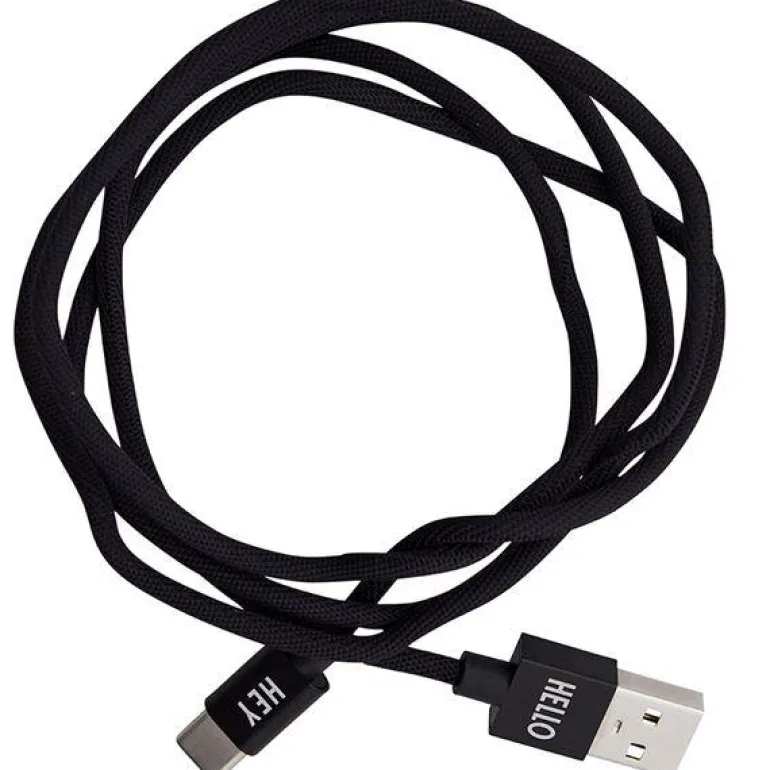 Tech kabel lightning 1m svart