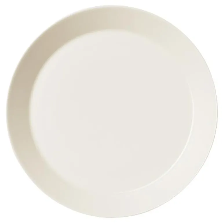 Teema tallerken 23 cm hvit