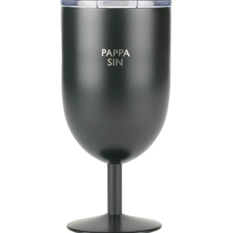 Termo ølglass pappa sin 40 cl svart