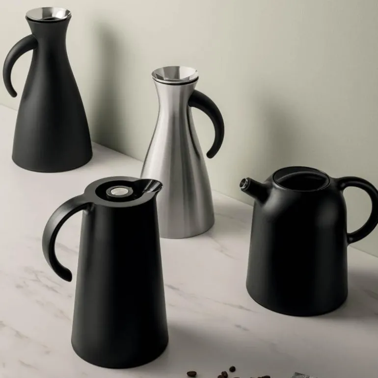Termokanne 1L matt svart