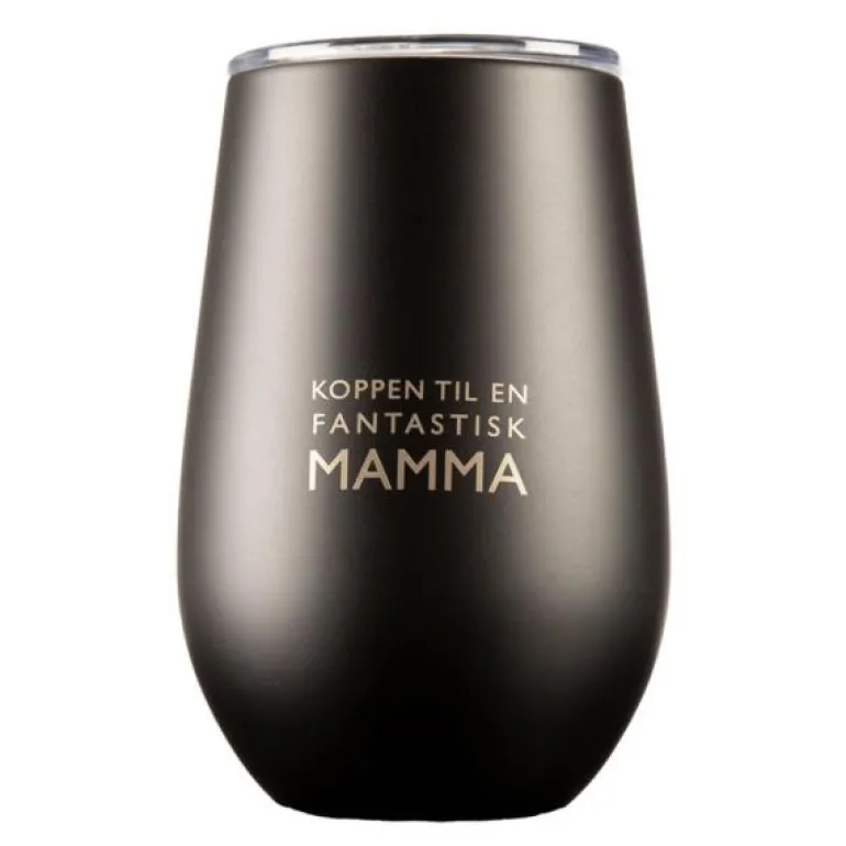 Termokopp MAMMA 33 cl svart