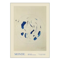 The Poster Club x Lucrecia Rey Caro poster 30x40 cm le monde
