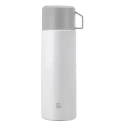 Thermo termos 1L sølv/hvit