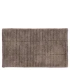 Tiles badematte 80x50 cm taupe