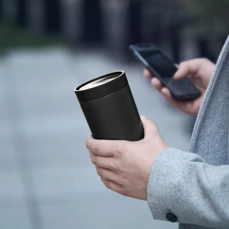 To Go Click termokopp 0,4L stål svart