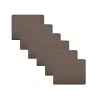 Togo dekkebrikke 6 stk 45x33 cm brun