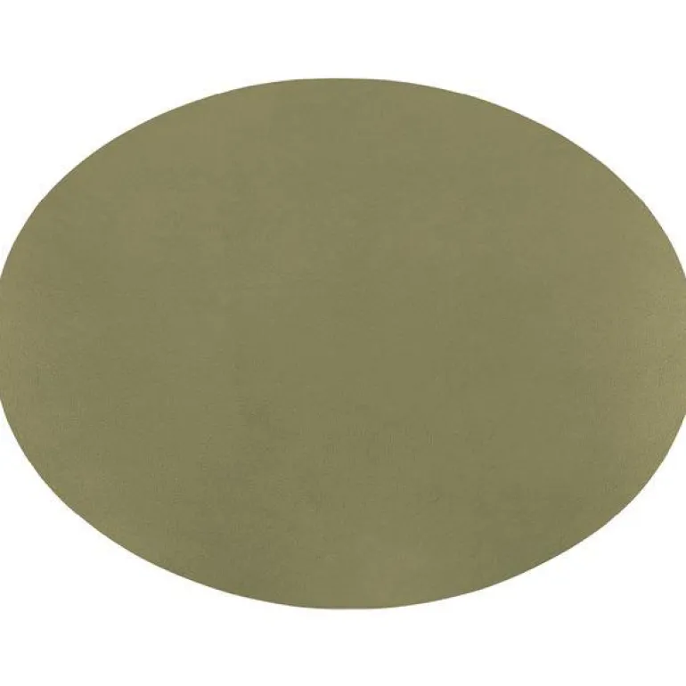 Togo dekkebrikke oval 47 cm grønn