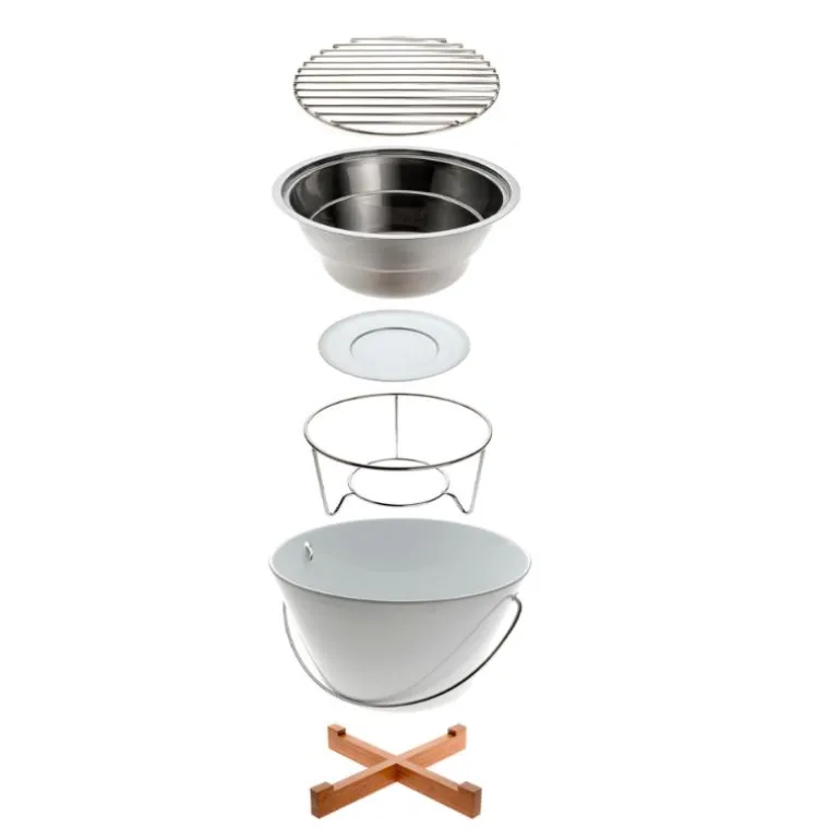 Tools bordgrill porselen white 30x17 cm
