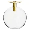 Top vase/lysestake 18 cm gull