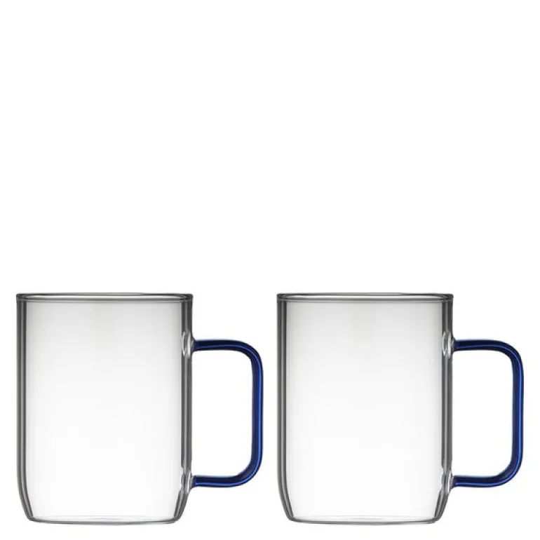 Torino glasskrus 40 cl 2 stk blå