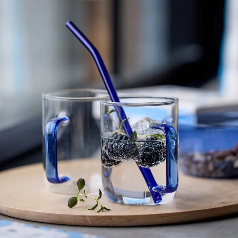 Torino glasskrus 40 cl 2 stk blå