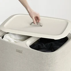 Tota skittentøyskurv 90L beige