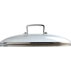 Toughened glasslokk 24 cm