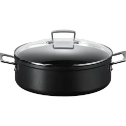 Toughened Non-Stick sauteusegryte m/glasslokk 5,4L 28 cm
