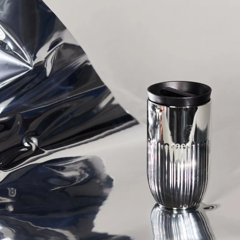 Tova termokopp 32 cl sølv