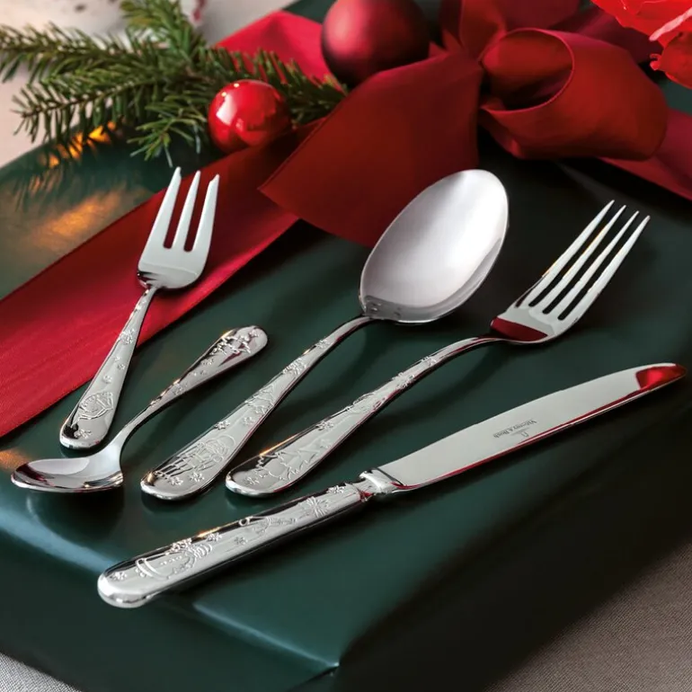 Toy's Delight bestikksett med julemotiv 30 deler
