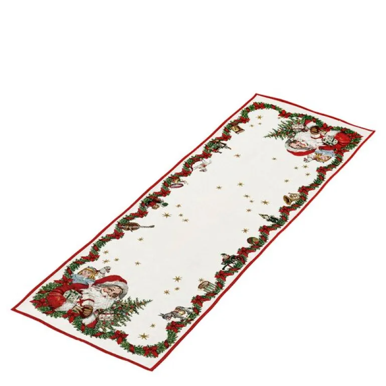 Toys Fantasy Gobelin juleløper XL santa 143x49 cm