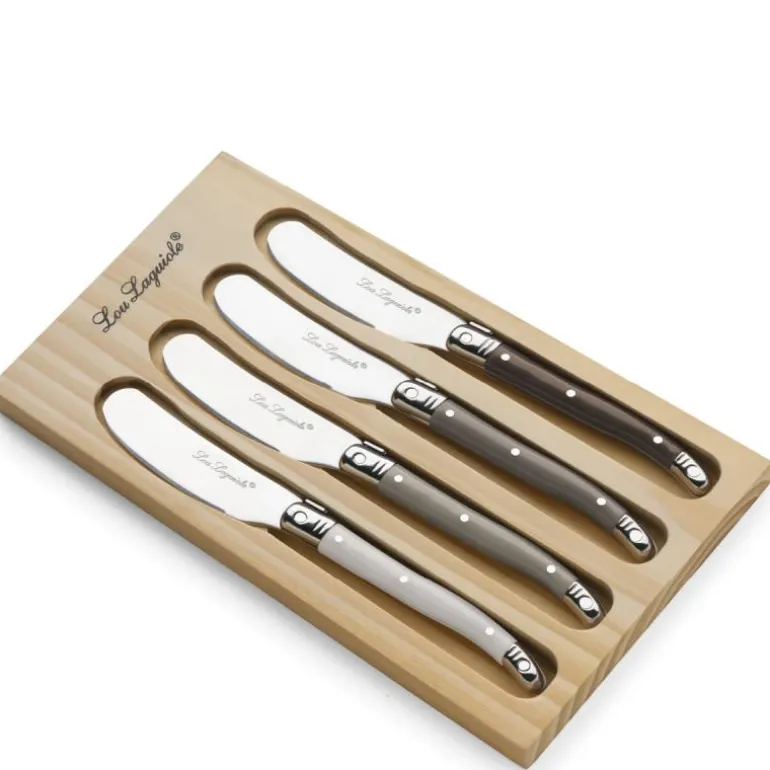 Tradition smørkniv 4 stk stål