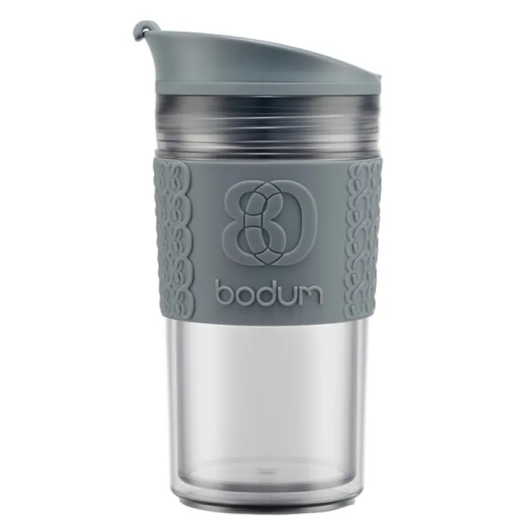 Travel Mug reisekopp 35 cl dobbeltvegg grå