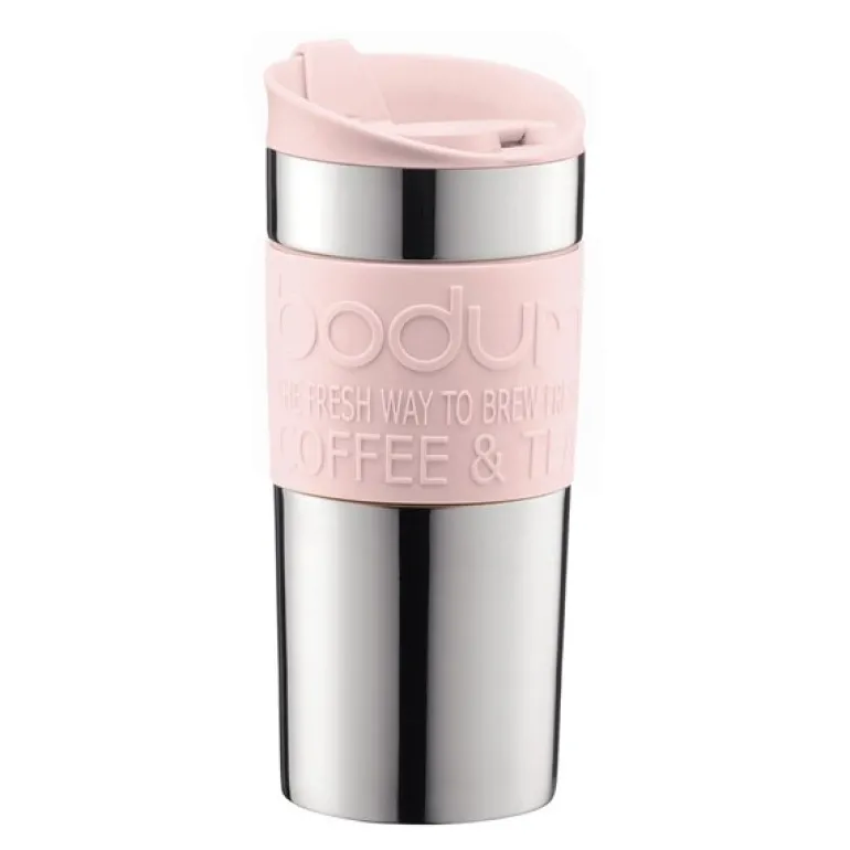 Travel press termokopp 35 cl strawberry