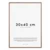 Treramme 30x40 cm lys eik