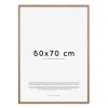 Treramme 50x70 cm lys eik