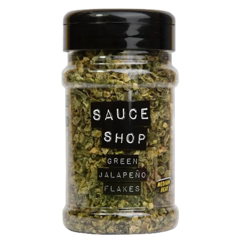 Tørket grønn jalapeno flak 50g