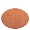 Troja dekkebrikke 45x33 cm oval karamell