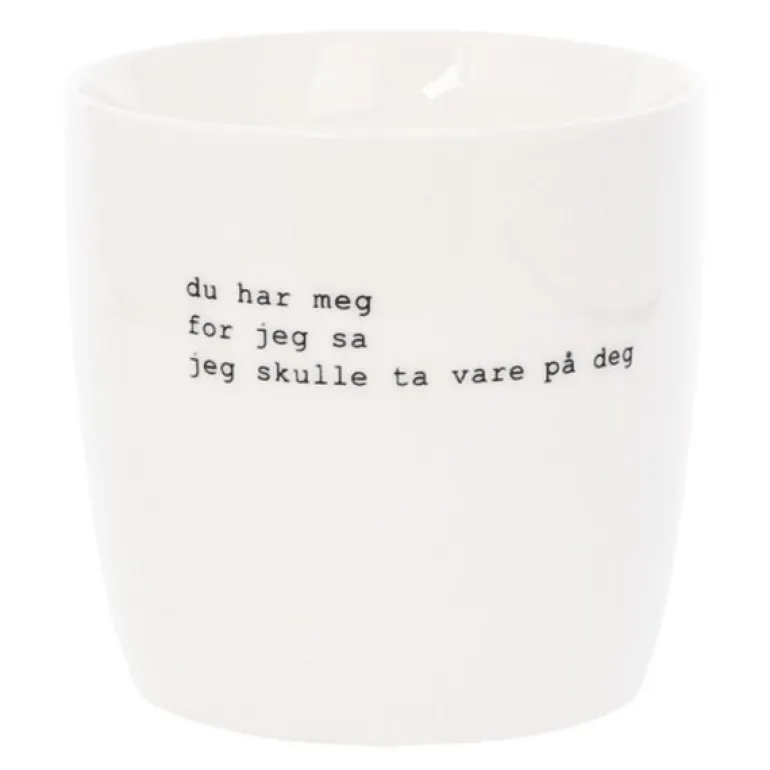 Trygve Skaug krus du har meg 30 cl hvit