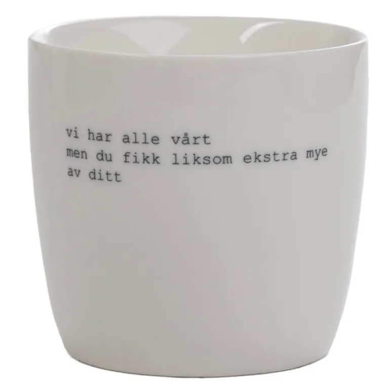 Trygve Skaug krus vi har alle vårt 30 cl hvit