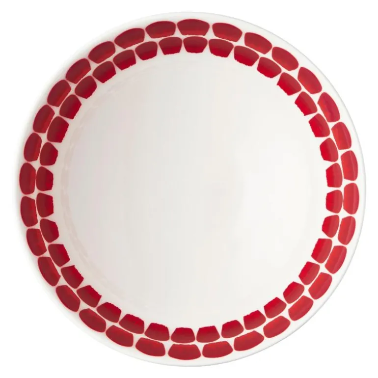 Tuokio dyp tallerken 18 cm rød