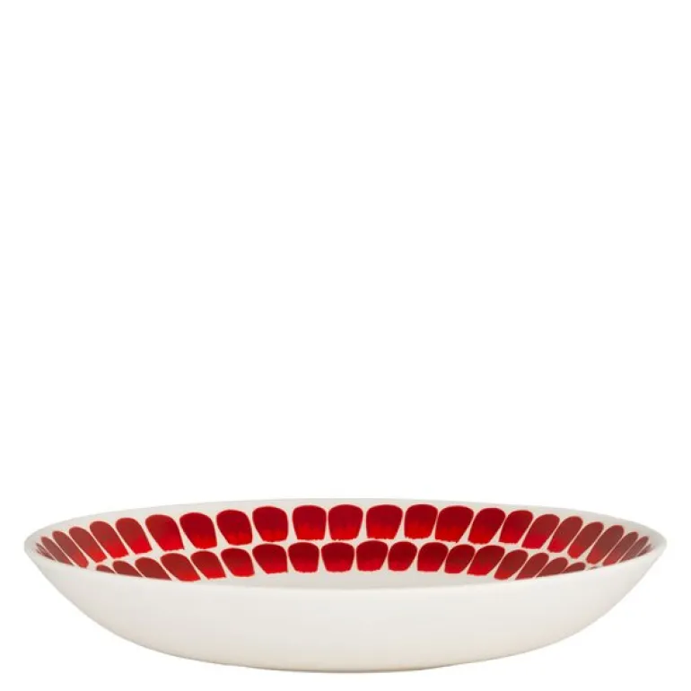 Tuokio tallerken 24 cm rød