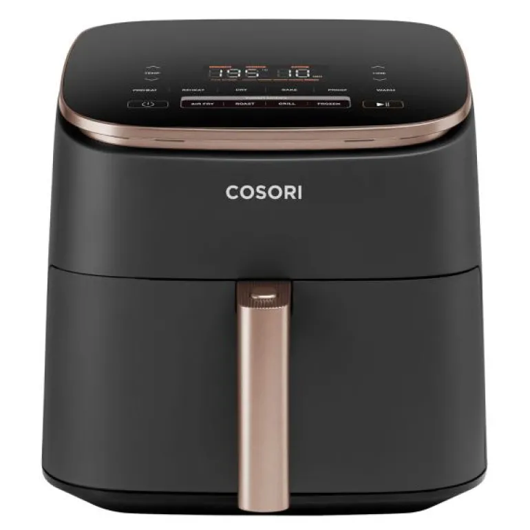 Turbo Blaze airfryer 6L mørk grå/rosegull