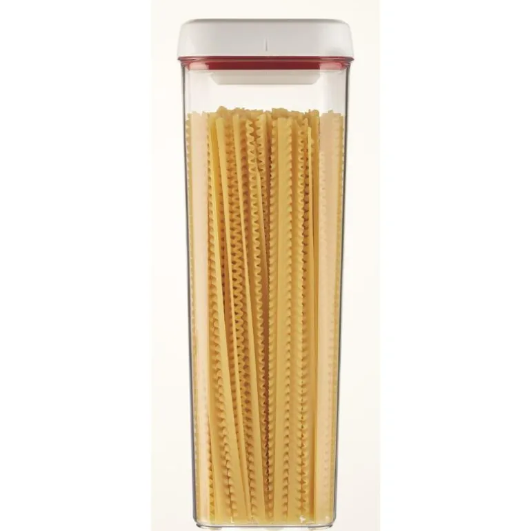Twist & Seal boks 2,3L hvit/rød