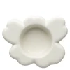 Unikko lysestake 10 cm matt hvit
