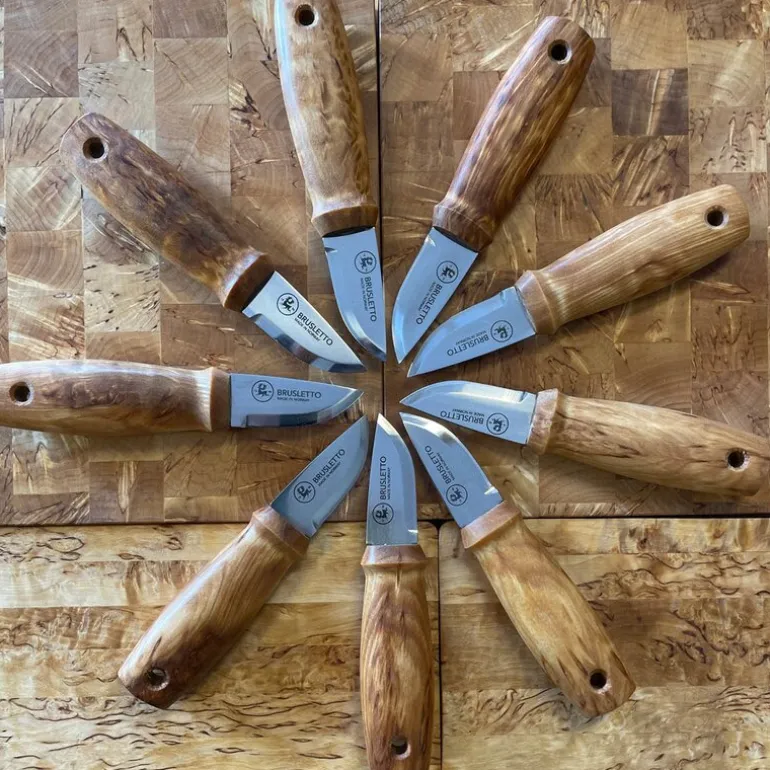 Ustaoset allroundkniv 16 cm masurbjørk