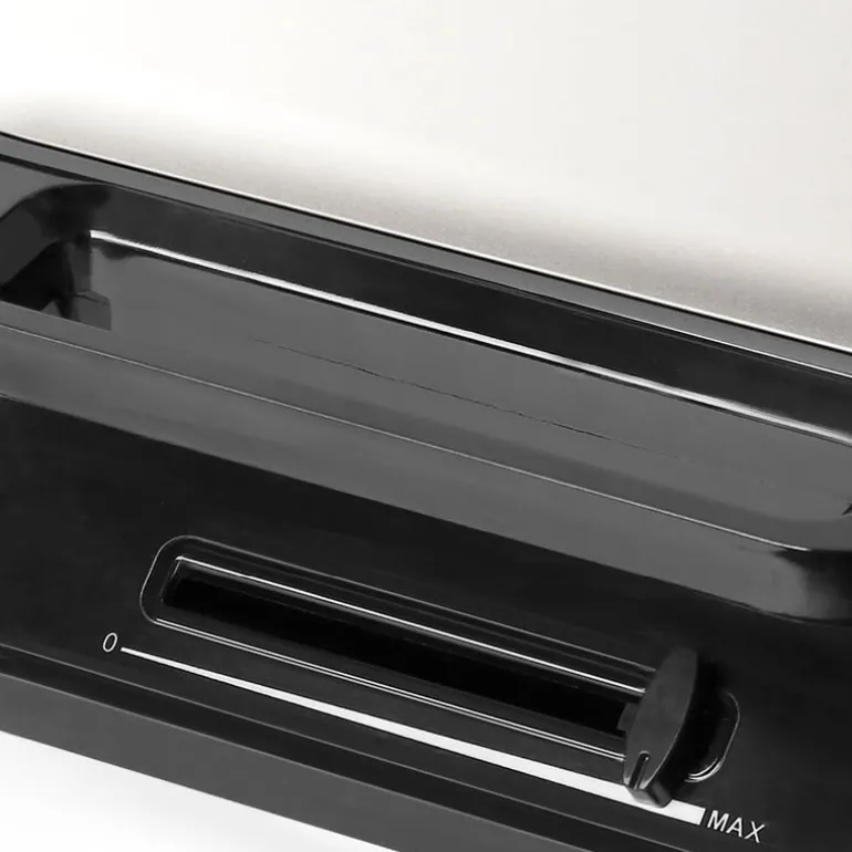 Vaffeljern dobbelt 1200W rustfritt stål