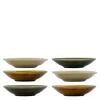 Vahé bolle 9 cm 6 stk flerfarget