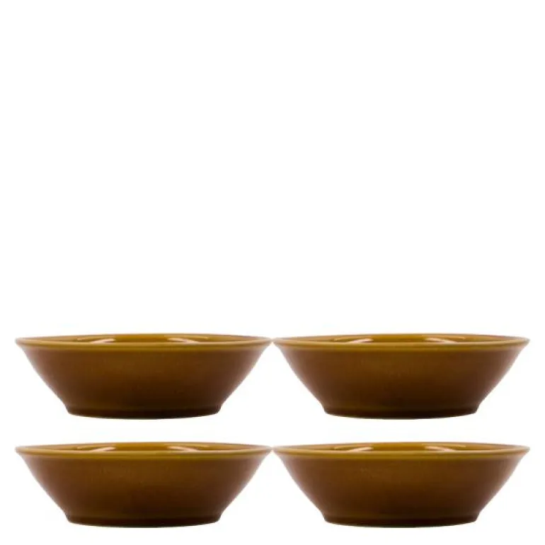 Vahé bolle 17 cm 4 stk mokka