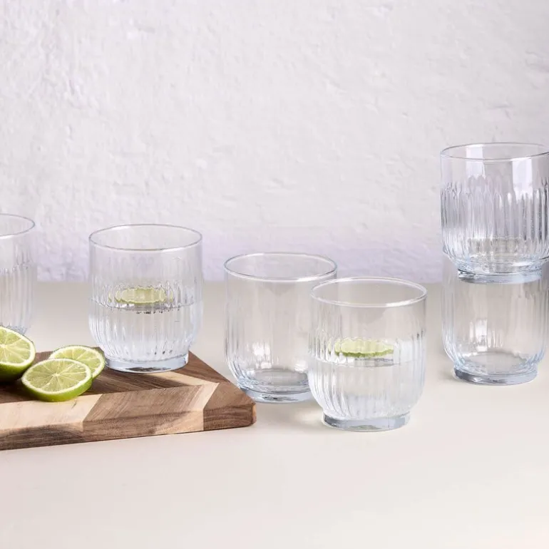 Vannglass 33 cl 6 stk klar