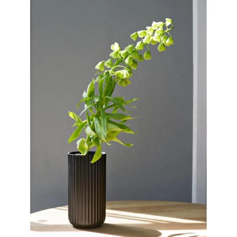 Vase 15,5 cm svart