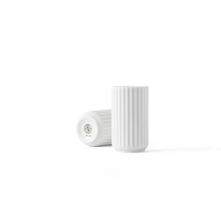 Vase h6 cm hvit