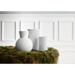 Vase h31 cm hvit