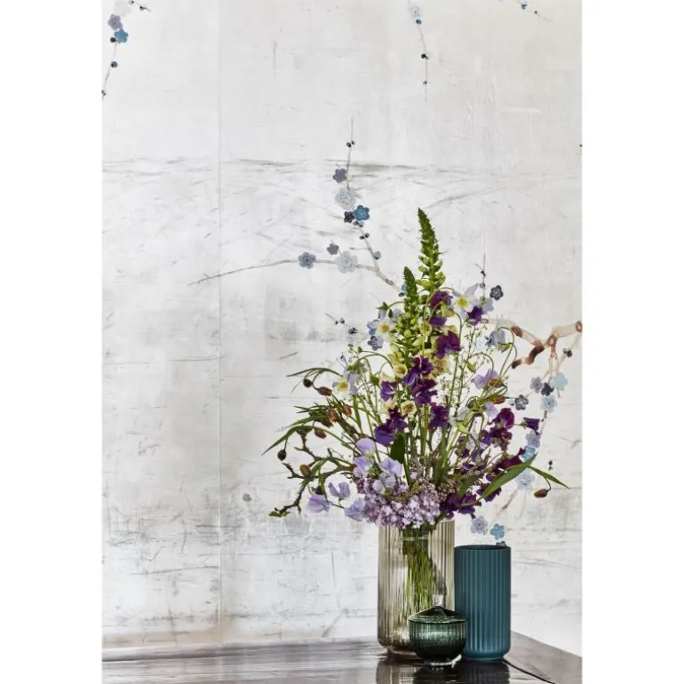 Vase h31 cm smoke